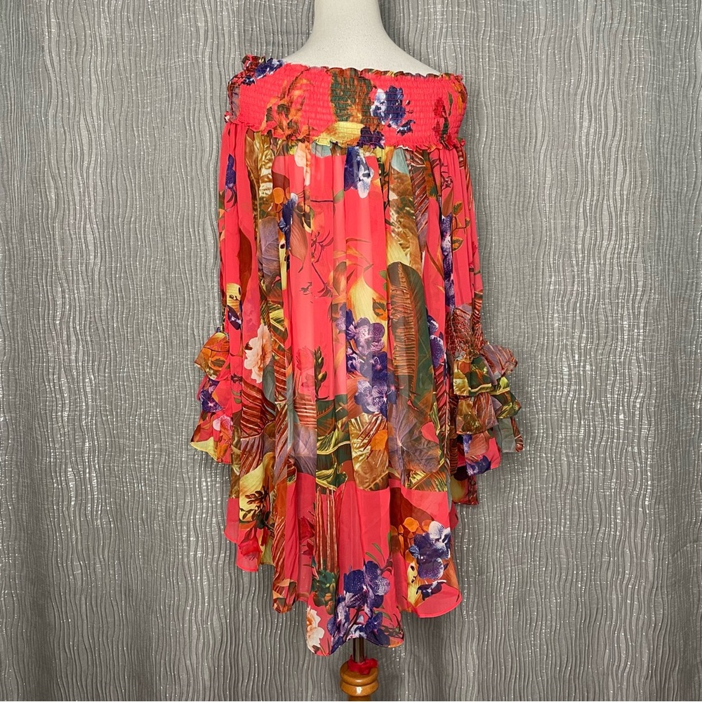 Floral 🌺🌴Off-Shoulder Women Dress